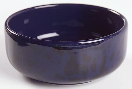 Tortoise Shell Cobalt Blue Soup/Cereal Bowl