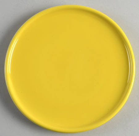 Solid Colours Desert Yellow Salad Plate