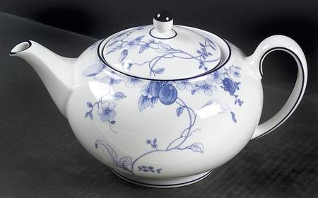 Blue Plum Teapot & Lid