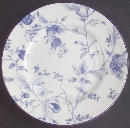 Blue Plum Bread & Butter Plate