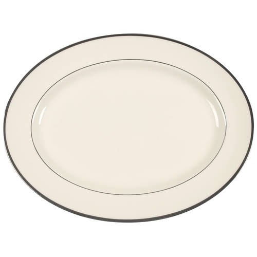 Majesty Platinum 15" Oval Serving Platter
