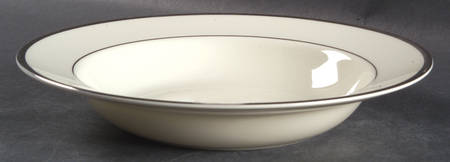 Majesty Platinum Rim Soup Bowl