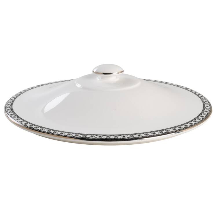 Contrasts Florentine Lid for Oval Vegetable by Wedgwood