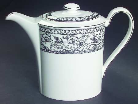 Contrasts Florentine Coffee Pot & Lid