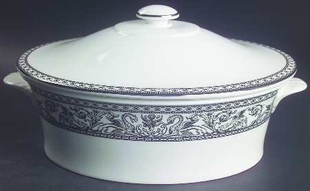 Contrasts Florentine Oval Covered Vegetable