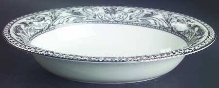 Contrasts Florentine 9" Oval Vegetable Bowl