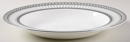 Contrasts Colonnade Rim Soup Bowl by Wedgwood