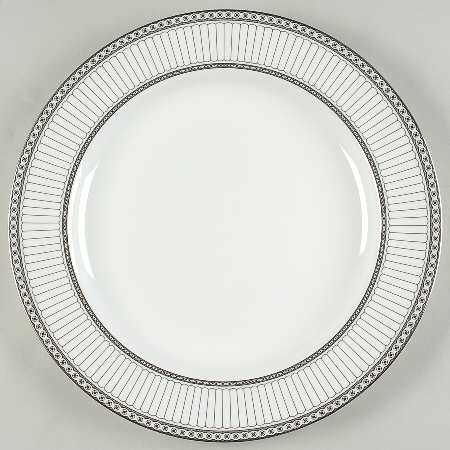 Contrasts Colonnade 13" Chop Plate (Round Platter)