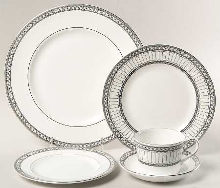 Contrasts Colonnade 5-Piece Place Set=Csfl or Csft,Dp,Sp,Bb