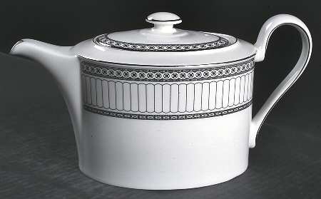 Contrasts Colonnade Teapot & Lid by Wedgwood
