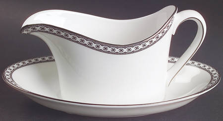 Contrasts Ulander Gravy Boat & Underplate
