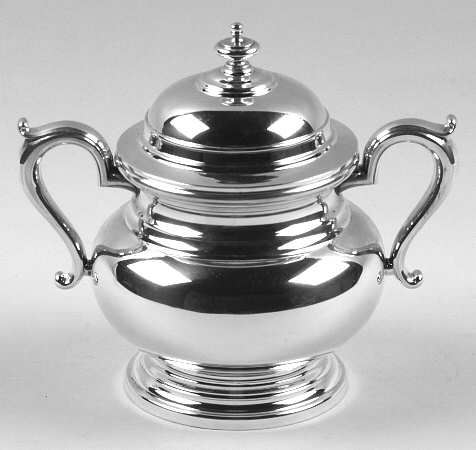 Exemplar-Bancker (Sterling Hollowware) Sugar Bowl & Lid