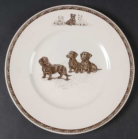 Non Sporting, Terrier Working Dog Plates Dinner Plate