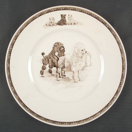 Non Sporting, Terrier Working Dog Plates Dinner Plate