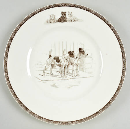 Non Sporting, Terrier Working Dog Plates Dinner Plate