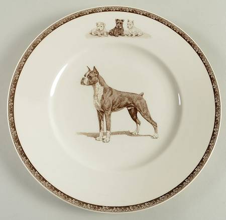 Non Sporting, Terrier Working Dog Plates Dinner Plate