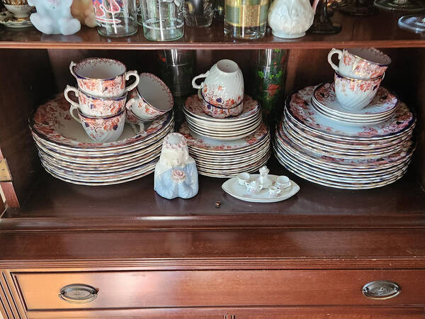 Burlington Multicolor Flat Cup & Saucer Set