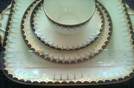Y1863 Flat Cup & Saucer Set