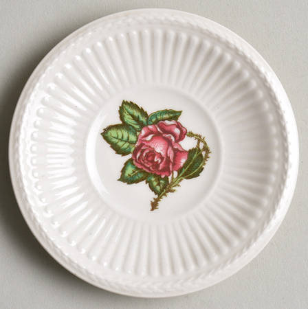 Moss Rose (Newer, Black Backstamp) Butter Pat