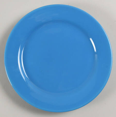 Fun Factory Blue Salad Plate