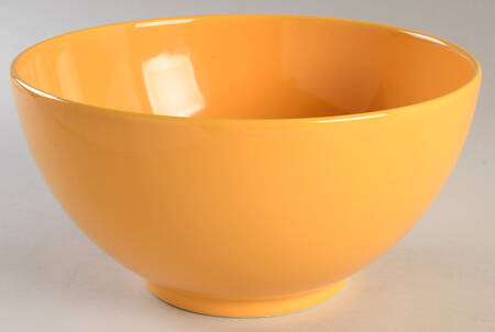 Fun Factory Yellow (Germany) 9" Round Vegetable Bowl