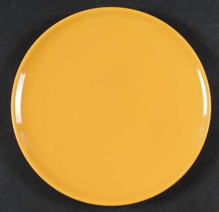 Fun Factory Yellow (Germany) Coupe Dinner Plate