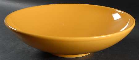 Fun Factory Yellow (Germany) Low Fruit/Pasta Bowl