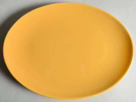 Fun Factory Yellow (Germany) 12" Oval Serving Platter