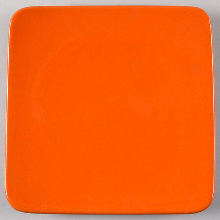 Fun Factory Freestyle Orange (Germany) Square Salad Plate by Waechtersbach