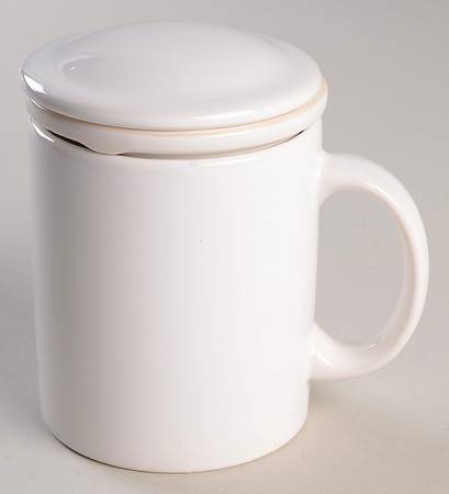 Fun Factory Freestyle White (Germany) Mug with Lid & Infuser