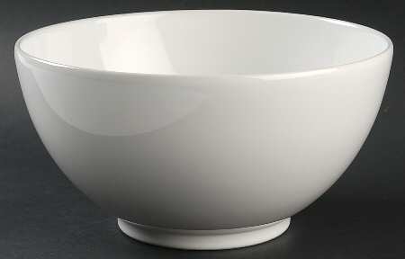 Fun Factory Freestyle White (Germany) 9" Round Vegetable Bowl