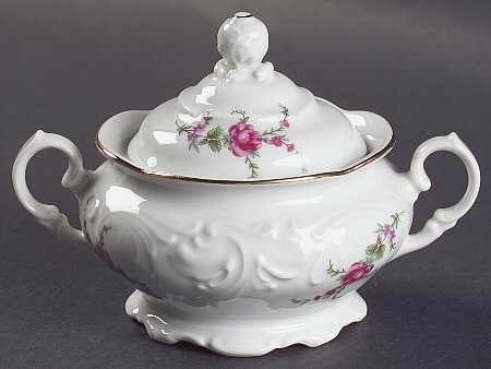 Rose Garden Mini Sugar Bowl & Lid