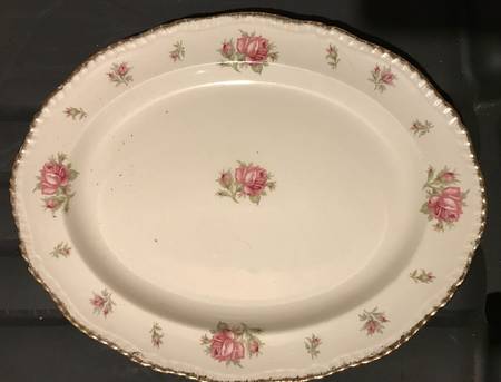WOO37 12" Oval Serving Platter