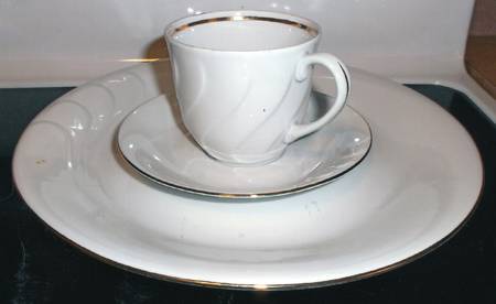 WAV18 Flat Cup & Saucer Set