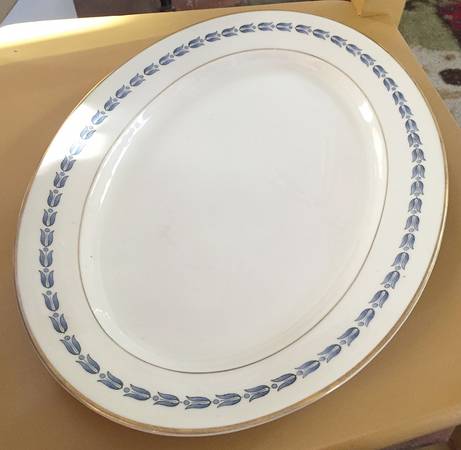 WAR67 12" Oval Serving Platter