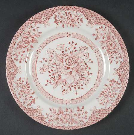 Kew Pink Salad Plate