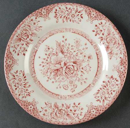 Kew Pink Bread & Butter Plate