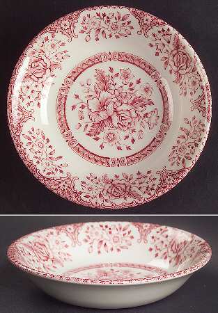 Kew Pink Fruit/Dessert (Sauce) Bowl