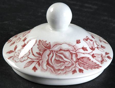 Kew Pink Lid for Sugar Bowl