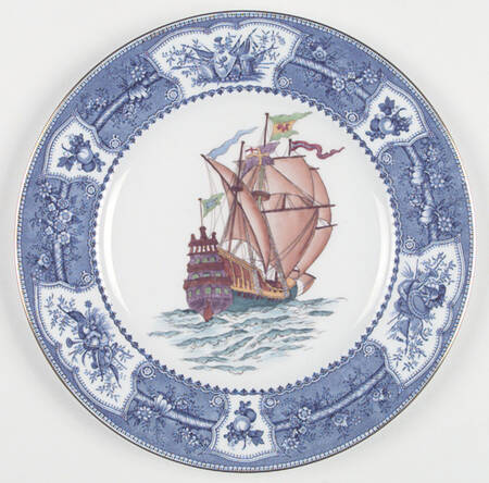Ships Dinner Plate