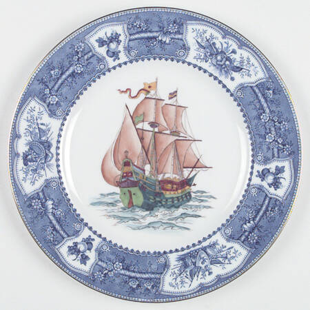 Ships Dinner Plate
