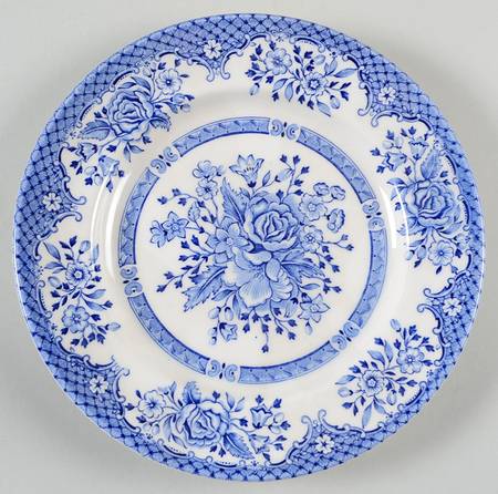 Kew Blue Salad Plate