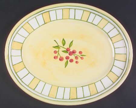 Second Spring 15" Oval Serving Platter