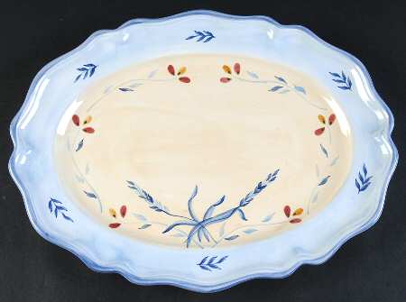 Provence 16" Oval Serving Platter