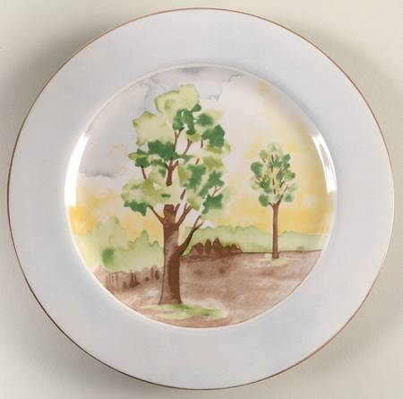 Just Leaves Salad Plate