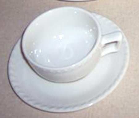 WLK8 Flat Cup & Saucer Set
