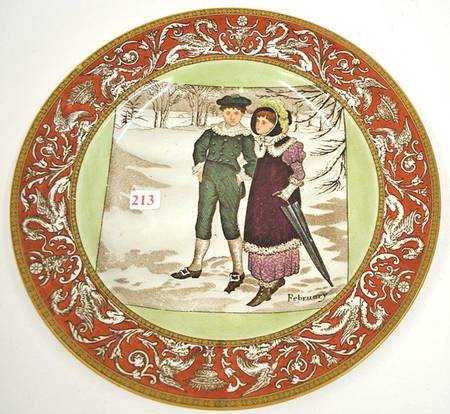 Months of the Year Red by Wedgwood