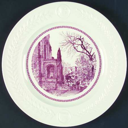 University of Pennsylvania Mulberry Dinner Plate