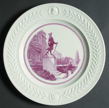 University of Pennsylvania Mulberry Dinner Plate