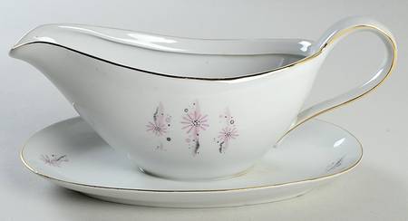 WIG372 Gravy Boat with Attached Underplate